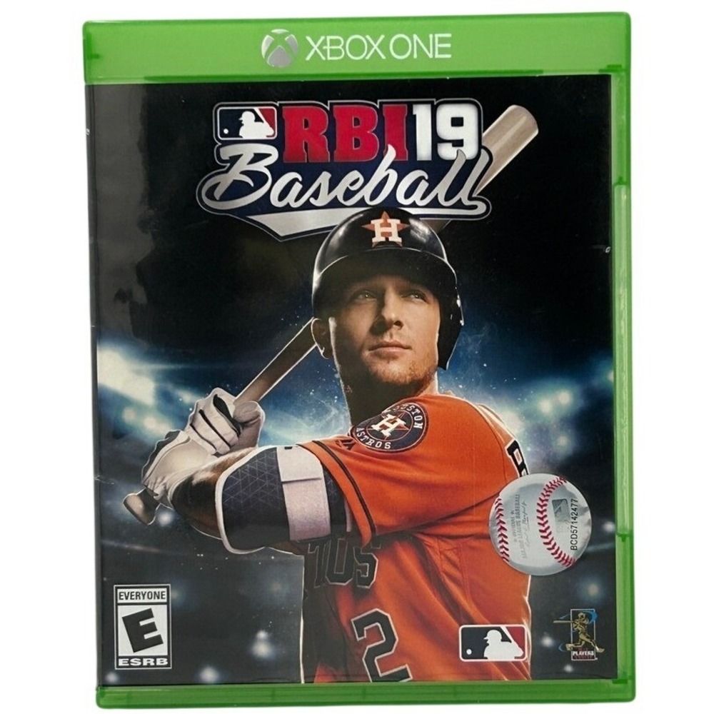 MLB RBI Baseball 19 Xbox One Standard Green Excellent Sports‎ Arcade Game